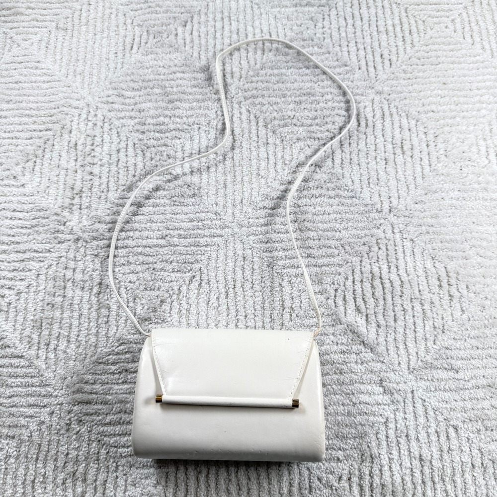 JR Bag Small Cream Vintage 80s 90s Retro Evening Wedding Guest Bridal Coquette